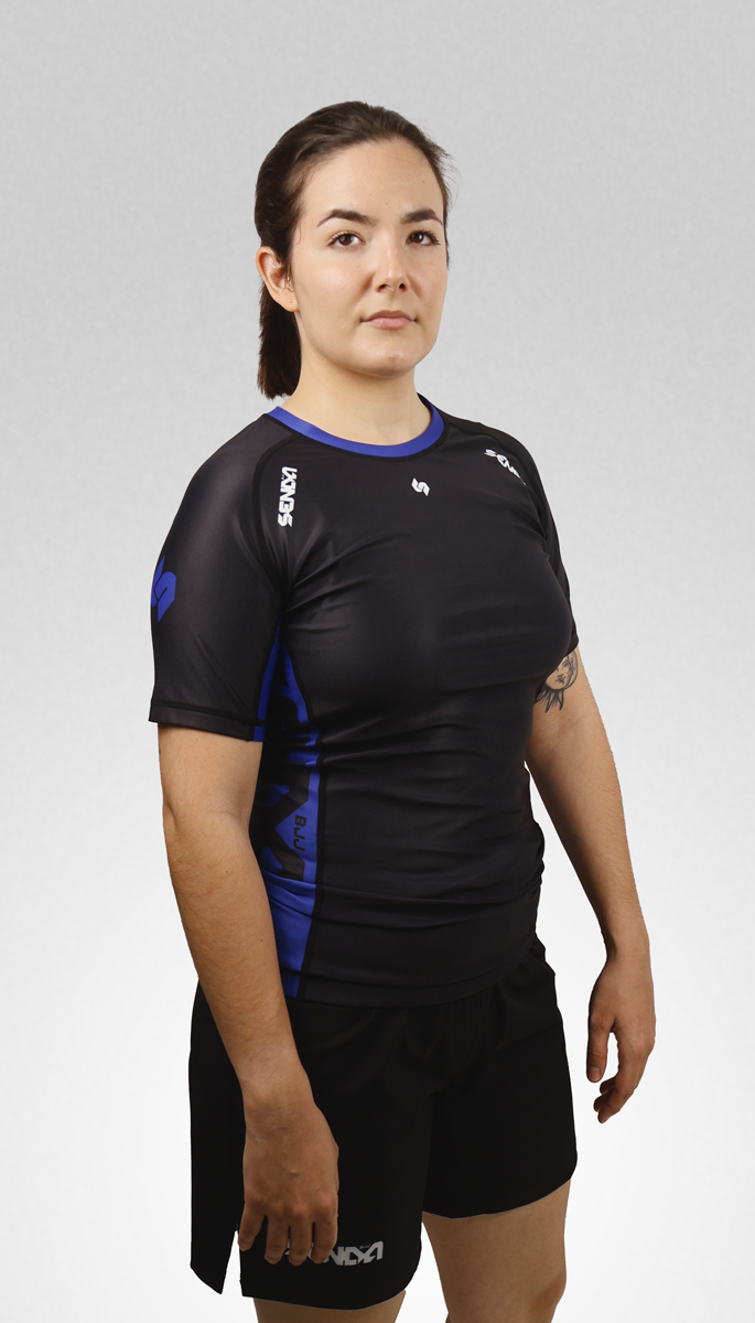 Blue Ranked Rashguard  - WOMAN