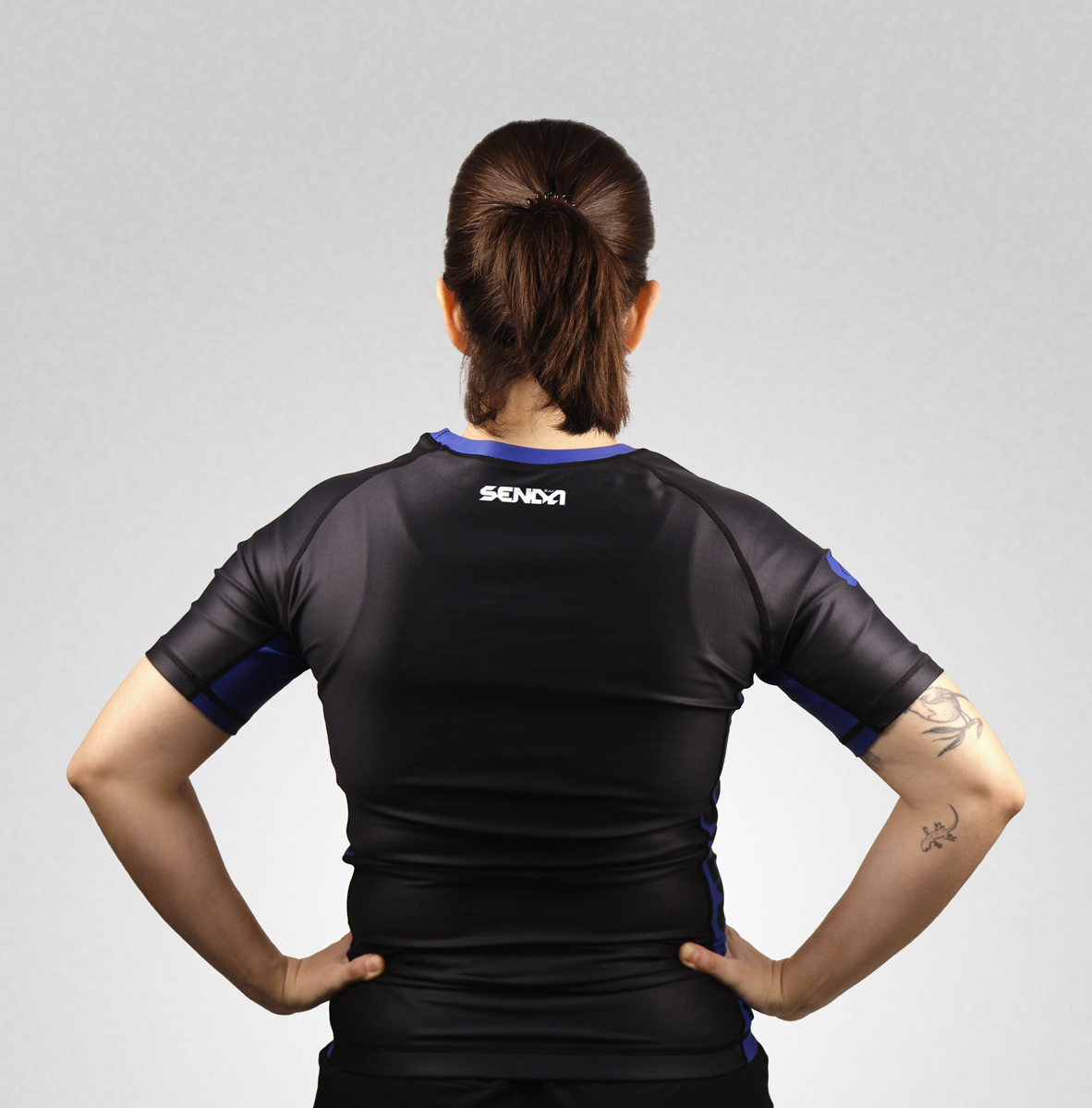 Blue Ranked Rashguard  - WOMAN