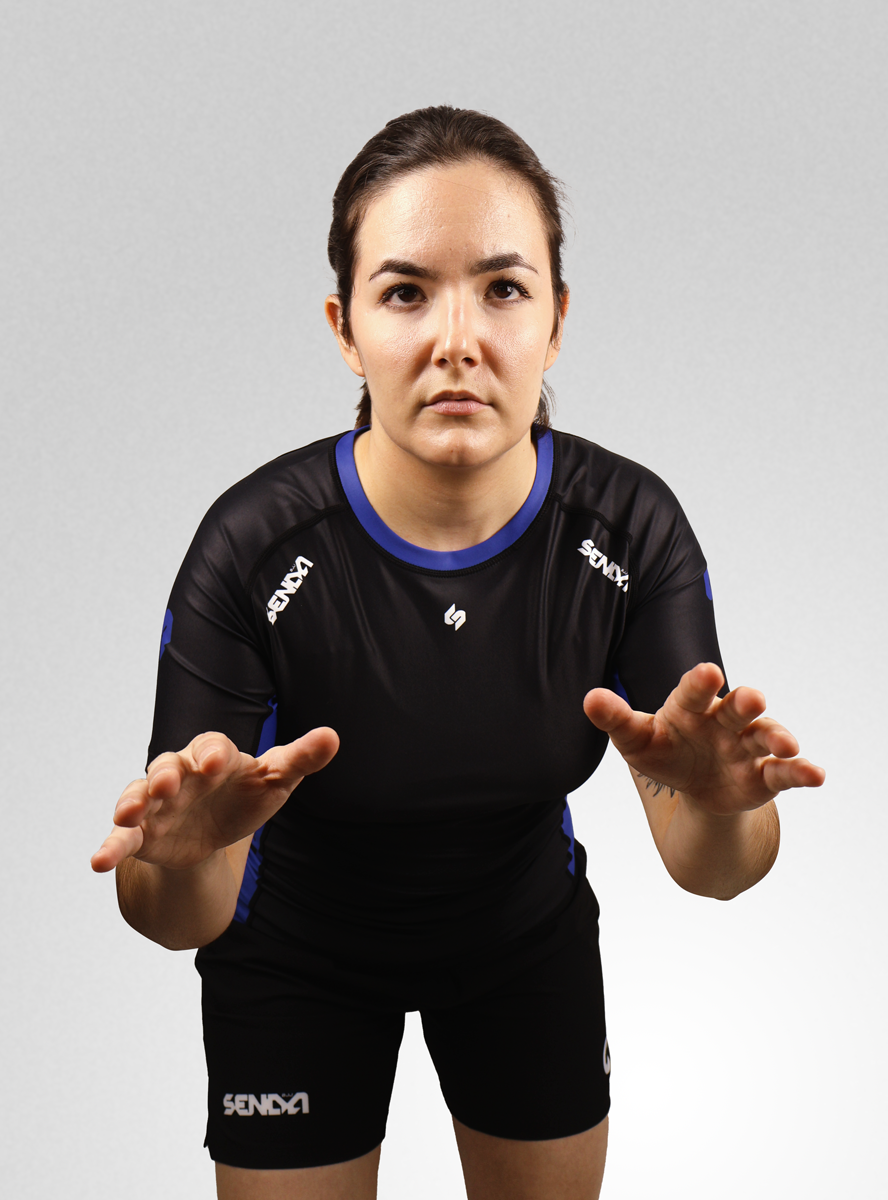 Blue Ranked Rashguard  - WOMAN