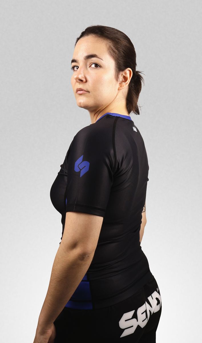 Blue Ranked Rashguard  - WOMAN
