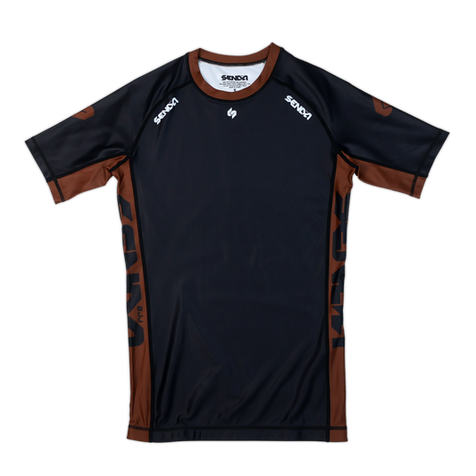 Rashguard IBJJF Ranked - BROWN
