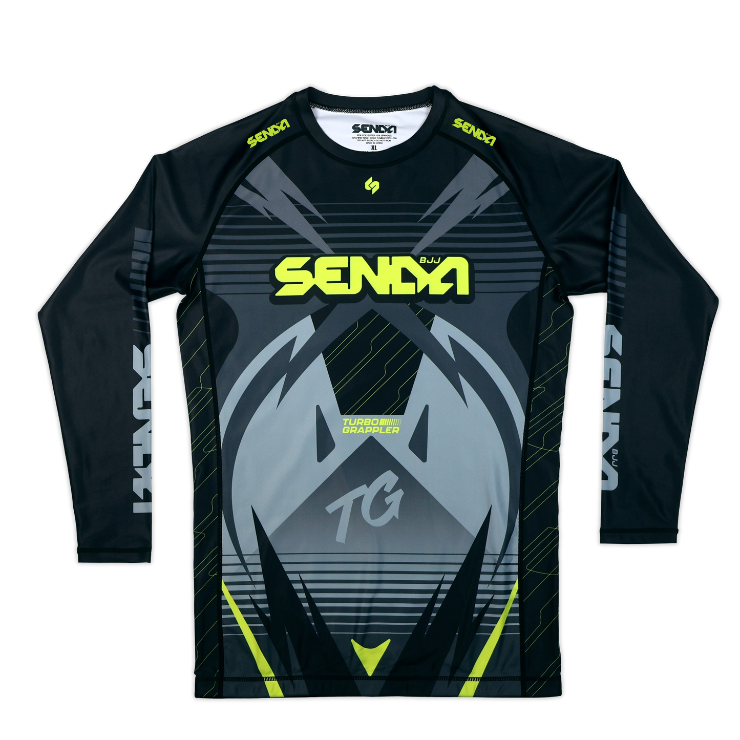 Turbo Grappler Rashguard (Grey)