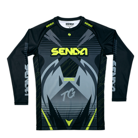 Turbo Grappler Rashguard (Grey)